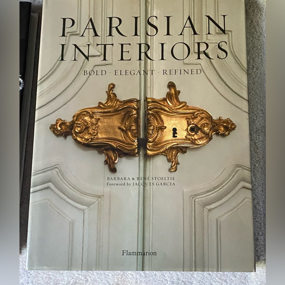 Lovely book of Parisian Interiors.